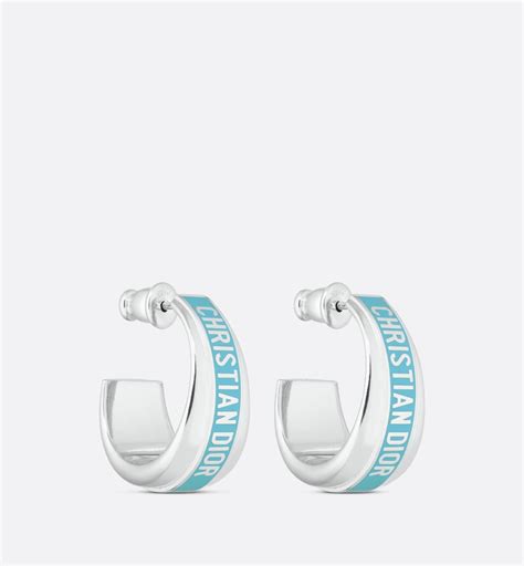 reversible dior code earrings.